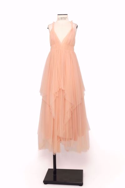 Imagem de VESTIDO MIDI DE TULE ROSE