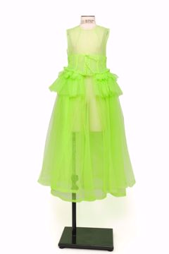 Imagem de VESTIDO DE TULE VERDE COMME DES GARÇONS KEI NINOMIYA