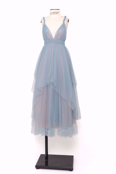 Imagem de VESTIDO DE TULE AZUL CLARO MIDI