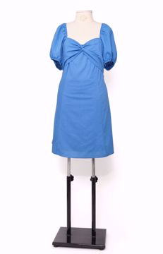 Imagem de VESTIDO CURTO PLUS SIZE AZUL