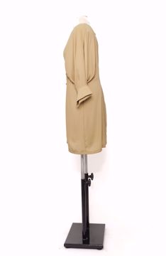 Imagem de VESTIDO VERDE PLUS SIZE BOTOES NA FRENTE DECOTE V