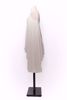 Imagem de VESTIDO ASSIMETRICO SEDA BRANCO OFF WHITE FLUIDO